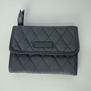Vera Bradley Charcoal Quilted Wallet